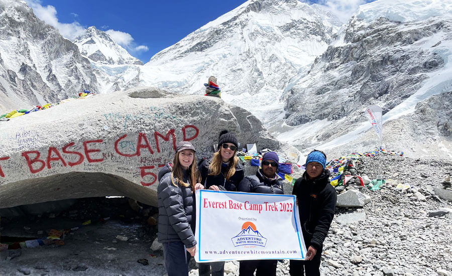 Everest base camp trek